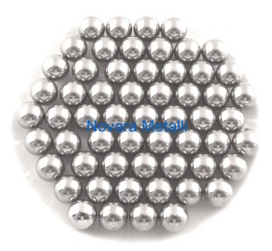 sourcing map 5mm Carbon Steel Bearing Balls Precision Balls 100pcs